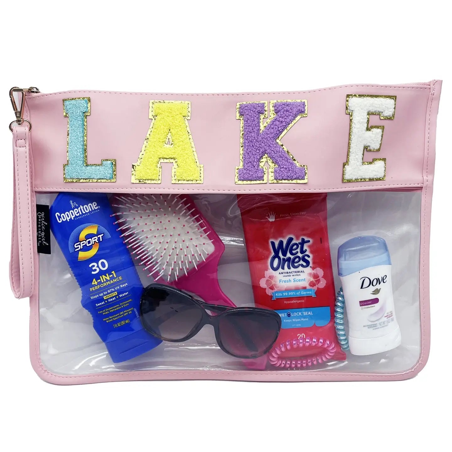Clear Lake Pink Candy Bag - Large