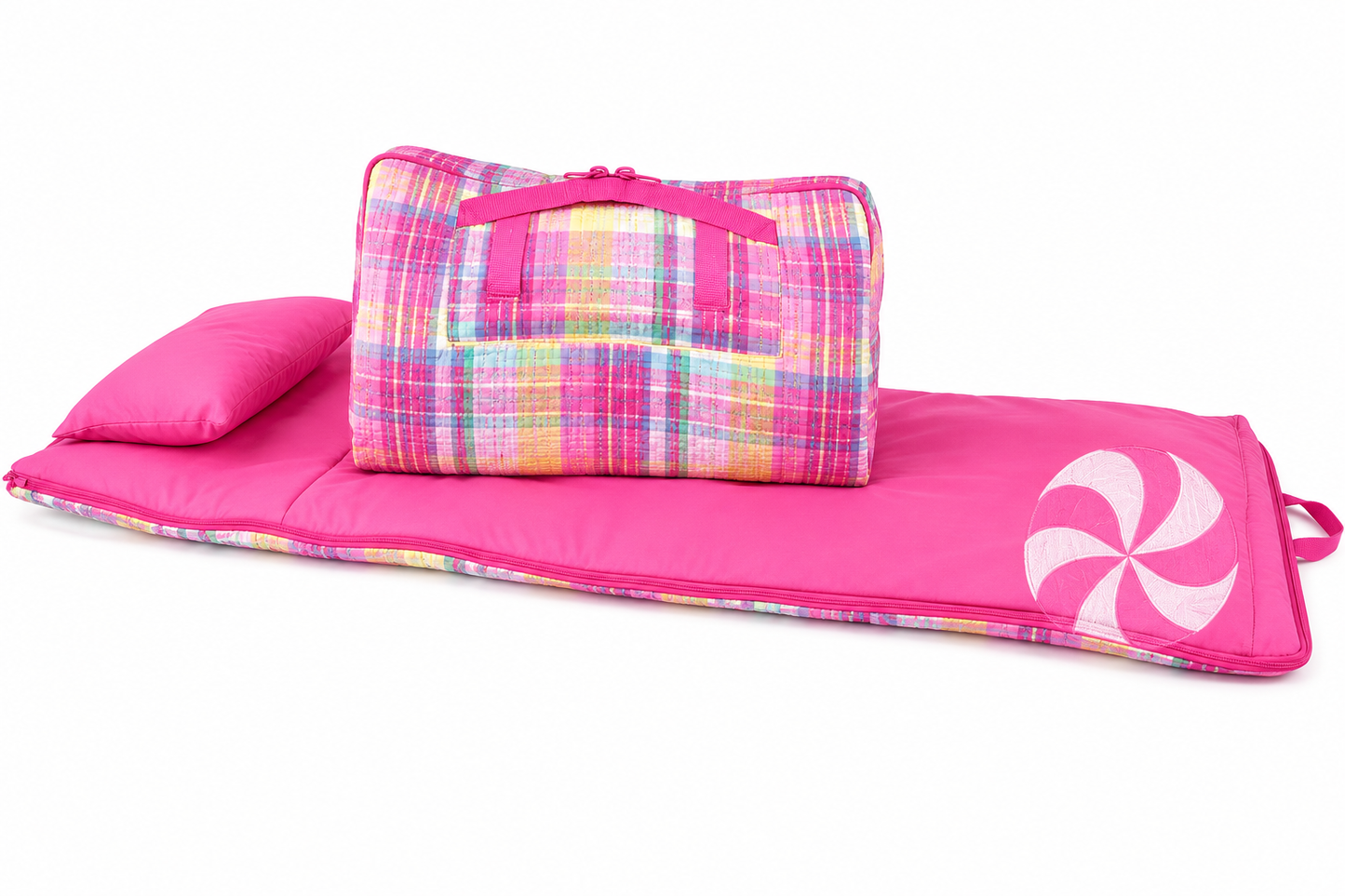 Popsicle Plaid Seersucker Nap Roll