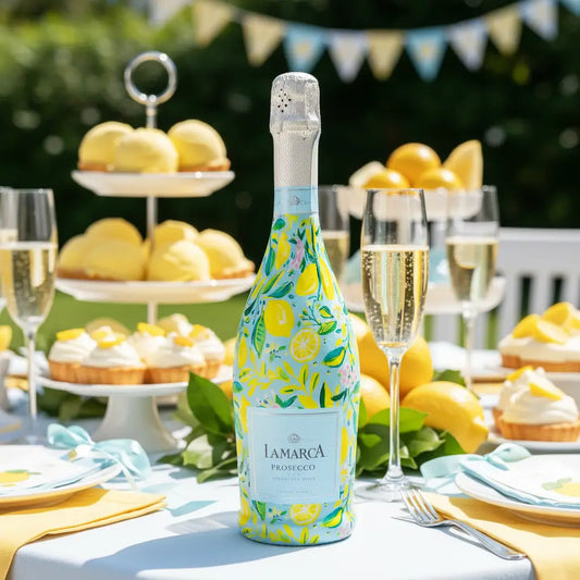 Beau Bottles Preppy Lemons - Prosecco Collection