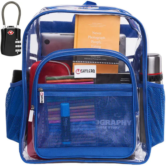 Blue Rhino Clear Backpack