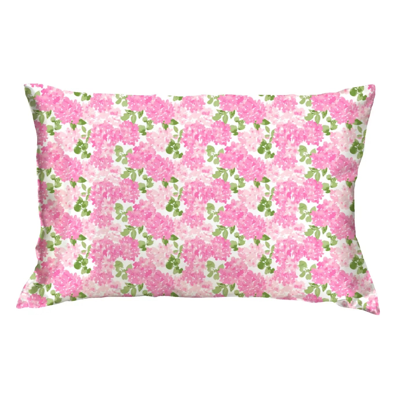 Darling Hydrangea Satin Pillowcase