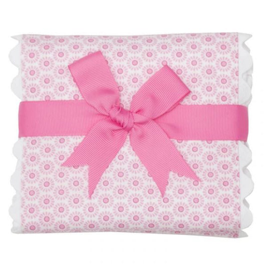 Fancy Flower Burp Cloth