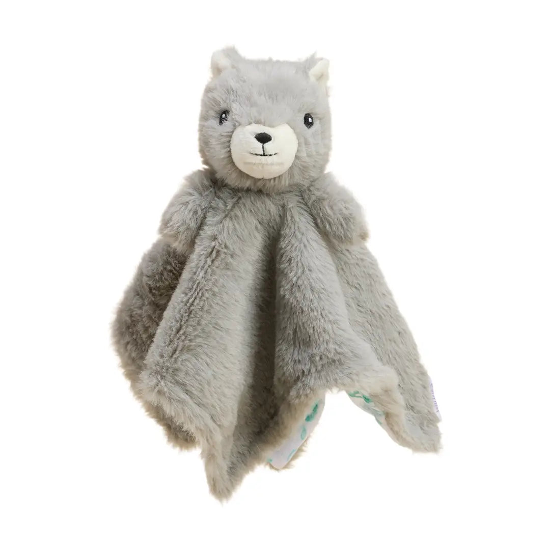 Gray Squirrel Lovey Blanket Warmies
