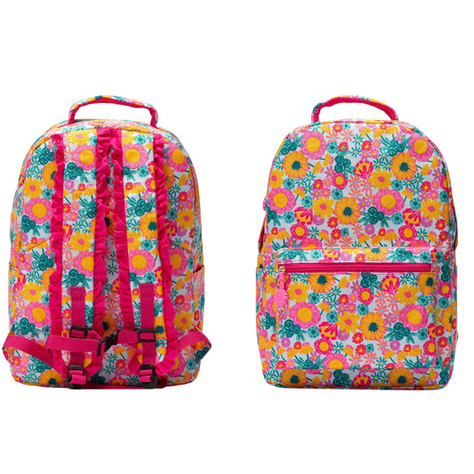 Kids Bold Floral Backpack