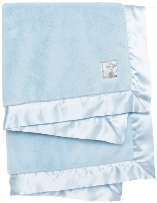 Little Giraffe Blanket Blue