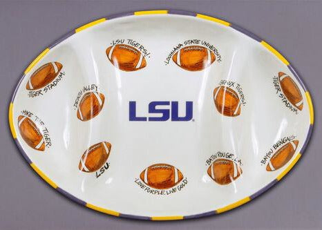 Large Ceramic LSU Platter