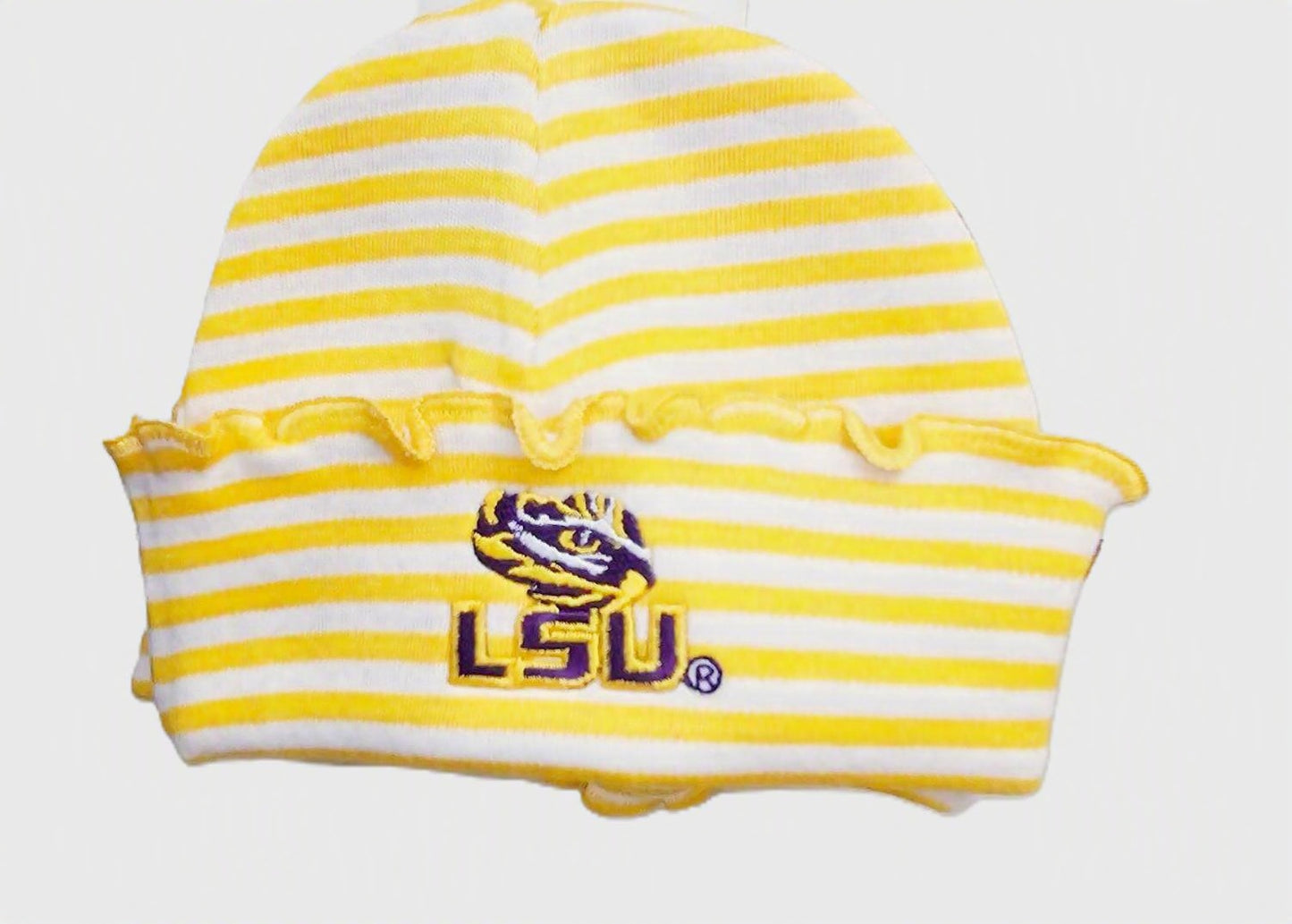 LSU Tigers Infant Striped Beanie