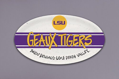 LSU Geaux Tigers Small Platter