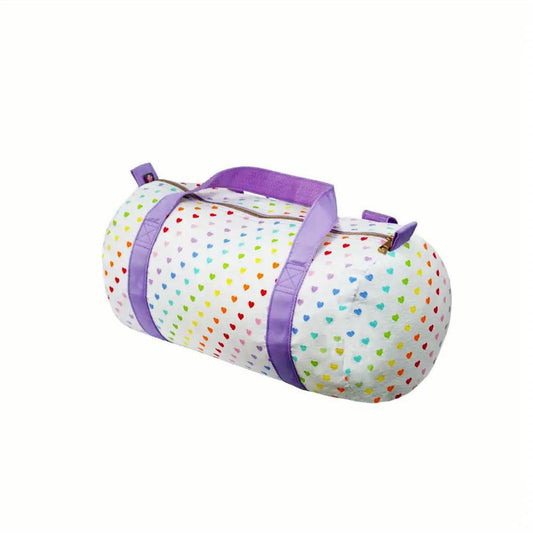 Seersucker Tiny Hearts Duffle