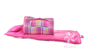 Popsicle Plaid Seersucker Nap Roll