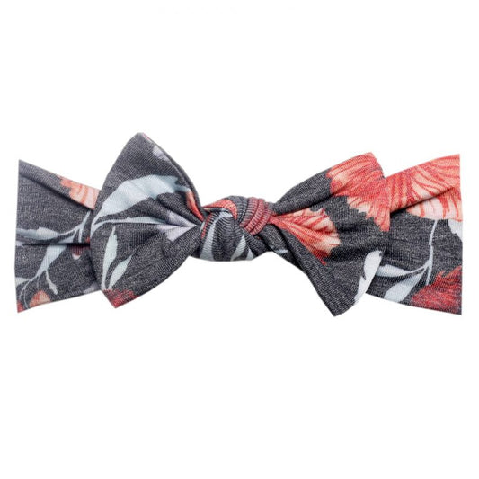 Poppy Knit Headband Bow