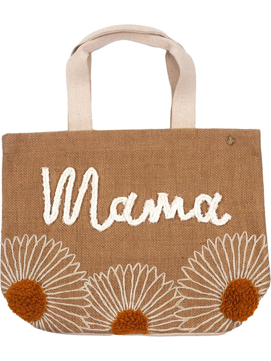 Mama Embroidered Tote
