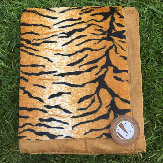 Tiger Animal Print Throw