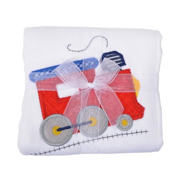 Train Burp Cloth