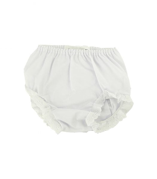 White Knit Bloomers