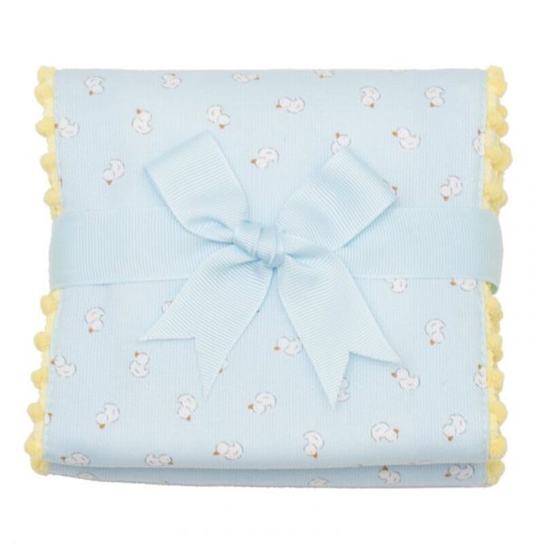 Yellow Duck Fancy Burp Cloth
