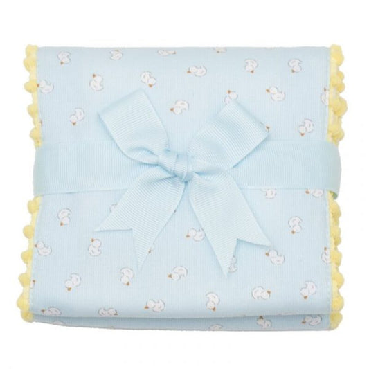 Yellow Duck Fancy Burp Cloth