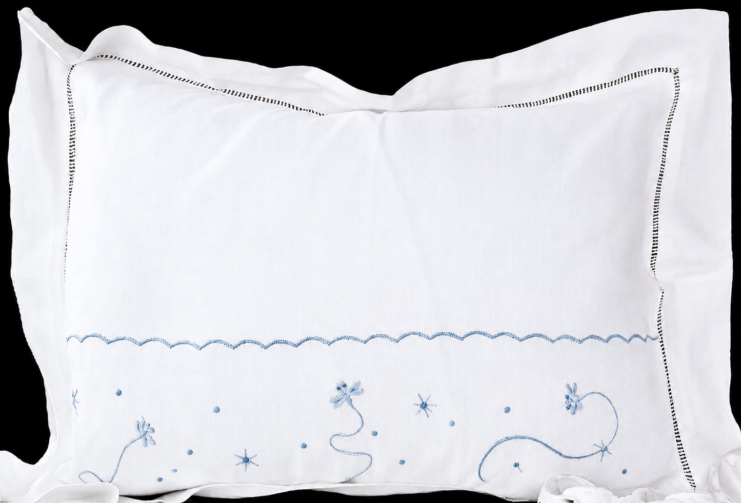 Blue Dragonfly Pillow Sham