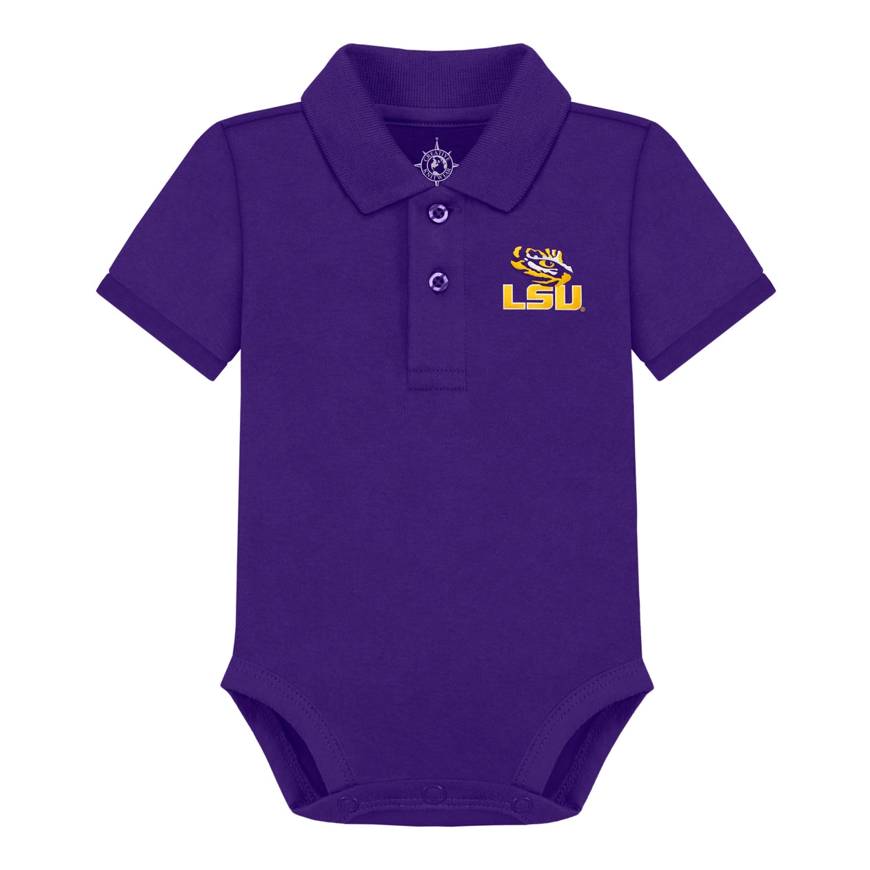 LSU Tigers Infant Polo Bodysuit