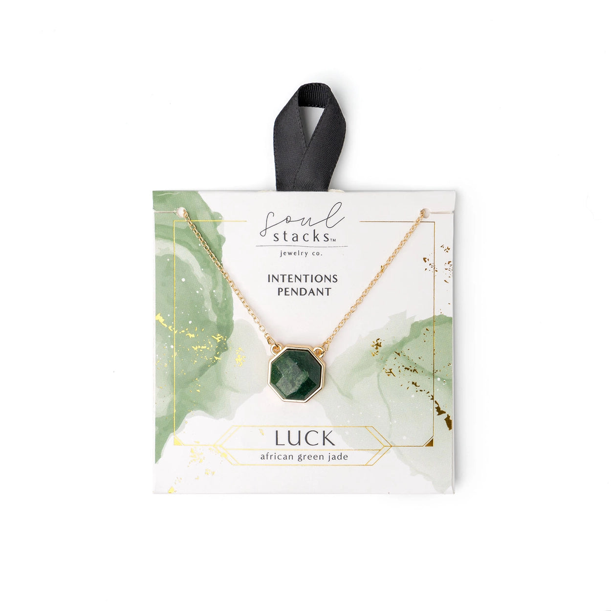 Soul Stacks Intentions Pendant - Luck