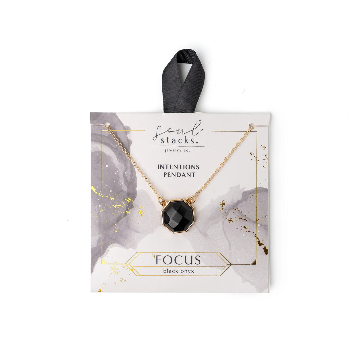 Soul Stacks Intentions Pendant - Focus