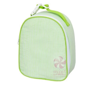 Lime Seersucker Gumdrop Lunchbox