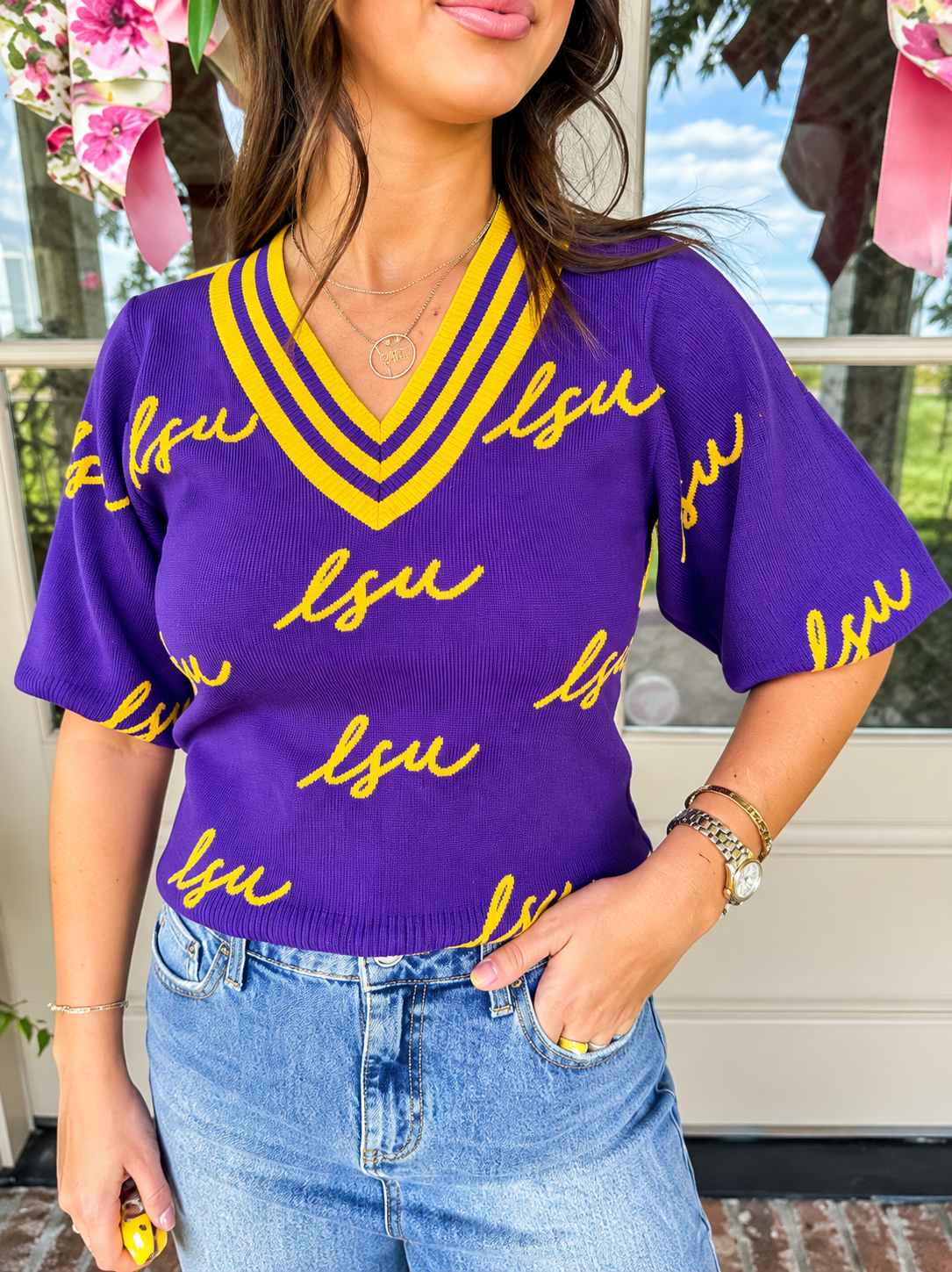 LSU "Faith" Sweatshirt