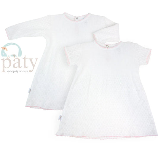Paty White Knit Dress