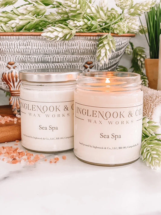 Inglenook &amp; Co Sea Spa Candle 9 oz.