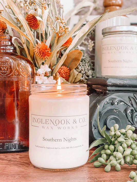 Inglenook &amp; Co Southern Nights Candle 9 oz.